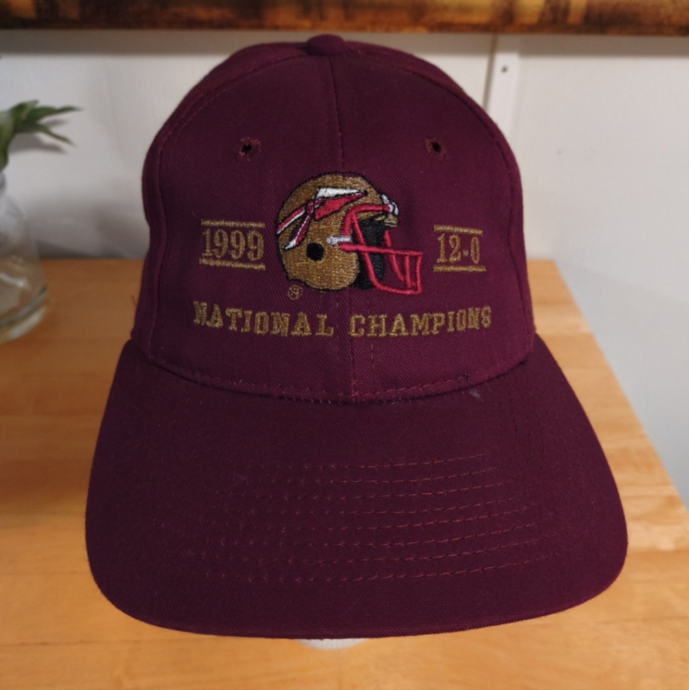 Vintage 1999 Florida State FSU Seminoles National Champions Hat Cap